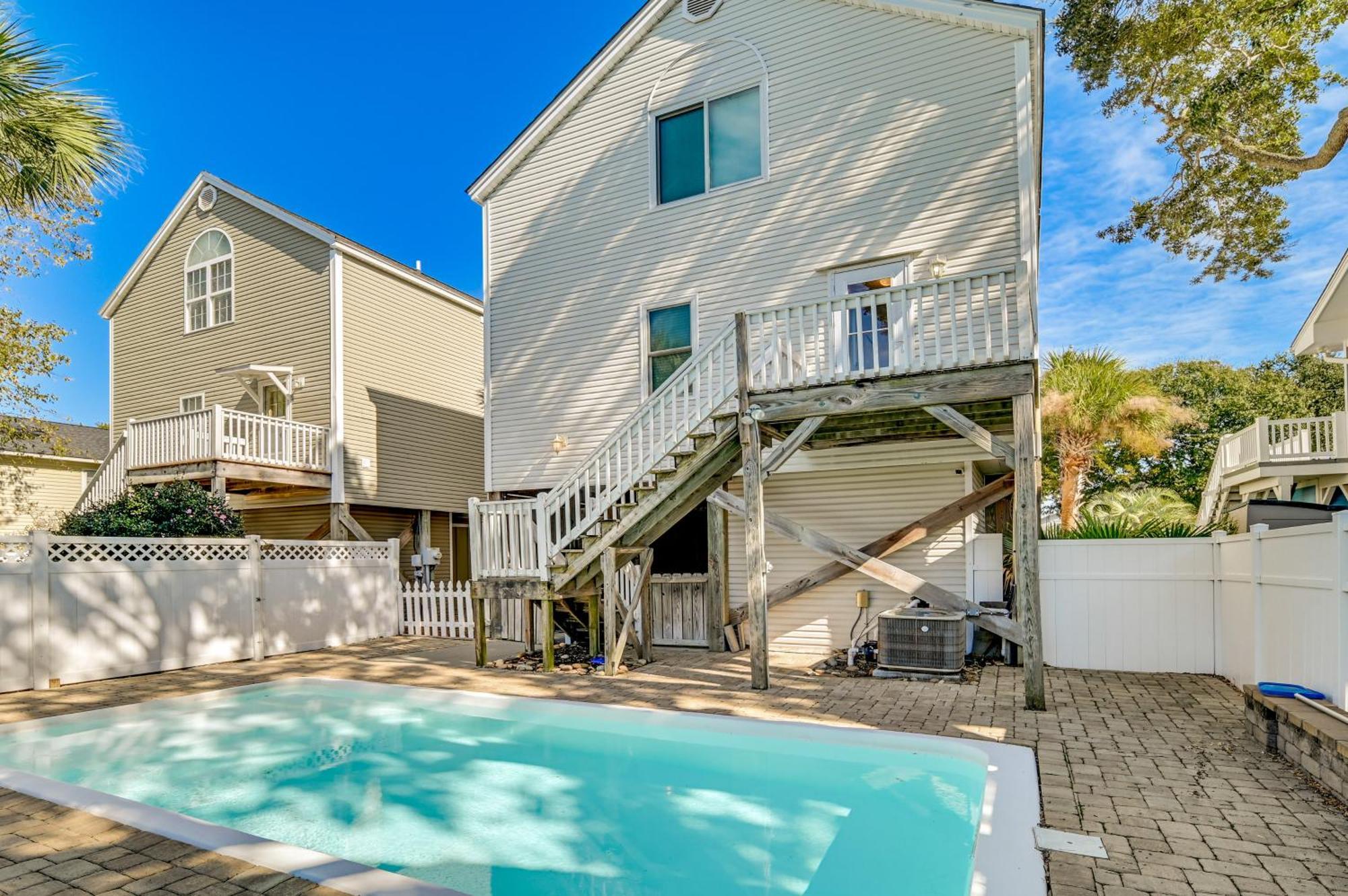Surfside Beach Oasis With Private Pool And Gas Grill! เมอร์เทิลบีช ภายนอก รูปภาพ